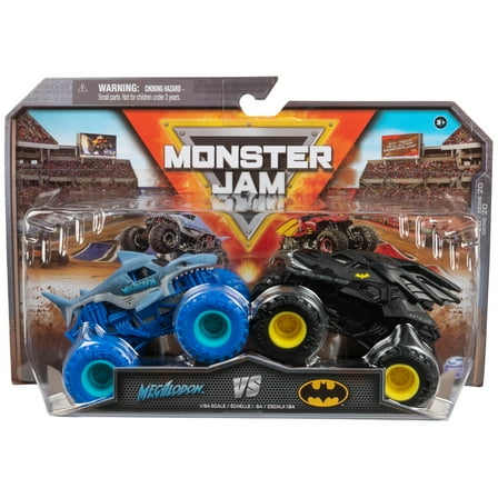Monster Jam, Batman Vs. Megalodon Die-Cast Monster Trucks
