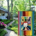 thumbnail image 4 of PHYHOO Rainbow Sunshine Pride Garden Flag Double Sided, LGBTQ Community Parade Transgender Bisexual Yard Outdoor Decoration White, 4 of 6