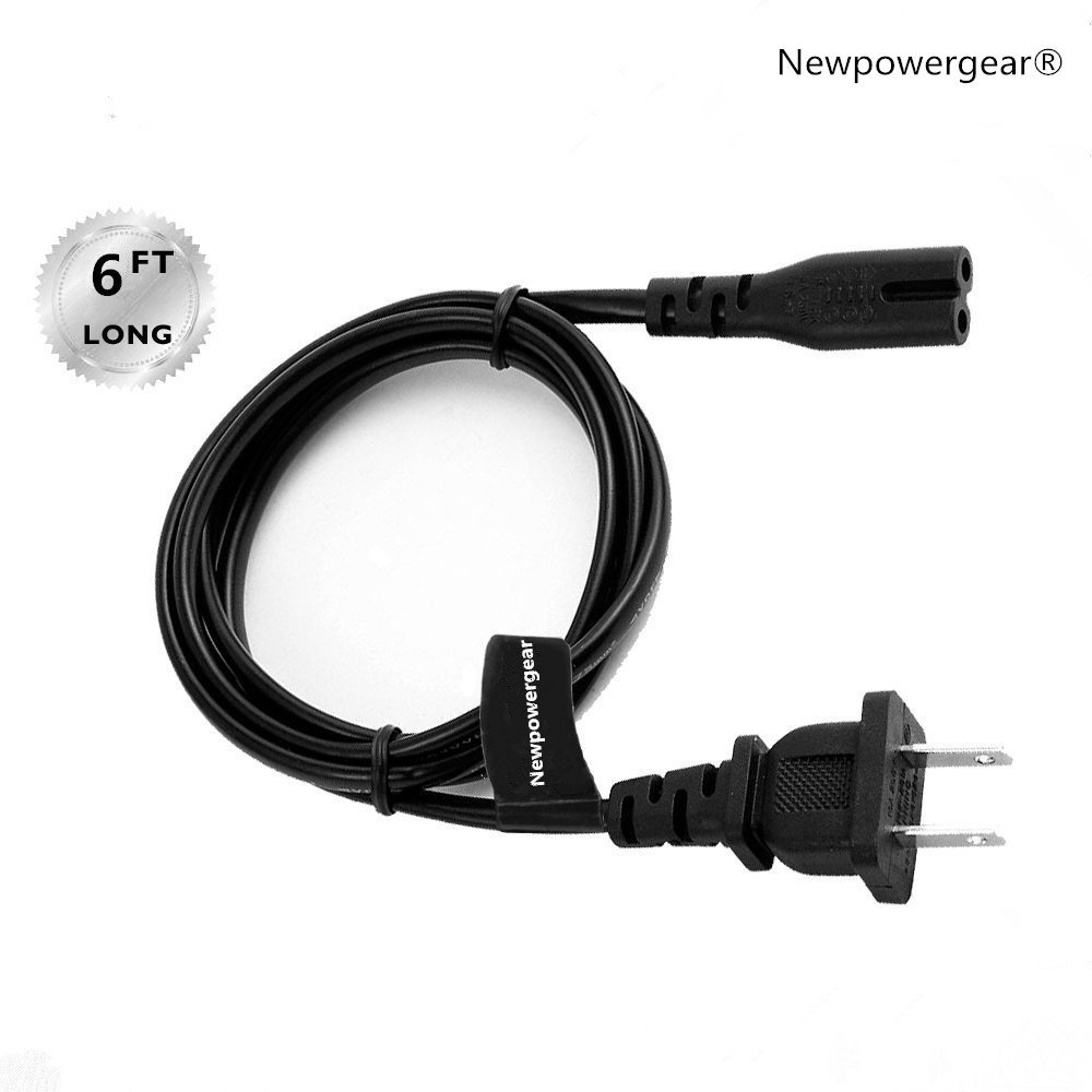 AC Power Flat plus Lead Cord Cable For KODAK Slide Projector POWER CORD