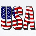 thumbnail image 2 of CafePress - U.S.A. Infant Bodysuit - Baby Light Bodysuit, Size Newborn - 24 Months, 2 of 4
