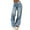 Blue, variant on HomeGardon Jeans for Women,Pants for Women Fashionable and Casual Solid Color High Waistband Pocket Comfortable Straight Leg Wide Leg Mop Jeans,S-XXL