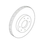 Genuine OE Mitsubishi Rotor - 4615A178 Fits select: 2013-2015 MITSUBISHI OUTLANDER SPORT ES, 2016-2017 MITSUBISHI OUTLANDER SPORT ES/SE
