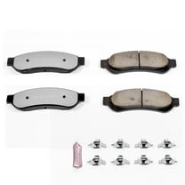 Power Stop Z36-1067 Z36 Truck & Tow Carbon Fiber-Ceramic Brake Pad -Rear