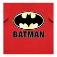 thumbnail image 2 of Playera Para Niño Warner Bros Batman Cuello Redondo Manga Corta Talla 6 Rojo, 2 of 2