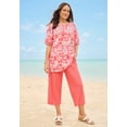 thumbnail image 2 of Woman Within Plus Size Blouson Peasant Tunic, 2 of 4