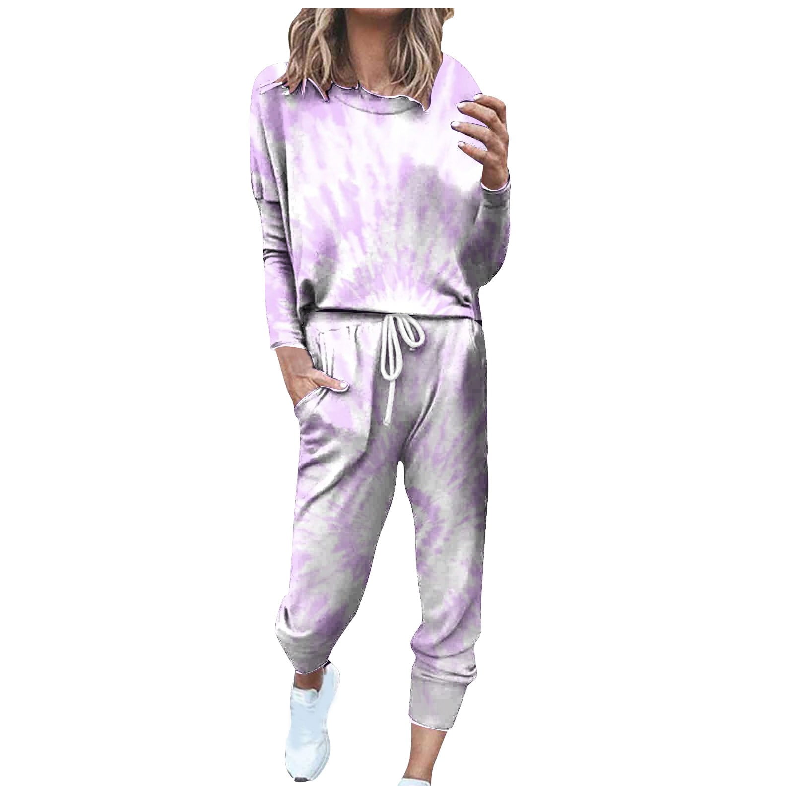 Tie Dying Juicy Couture Tie Dye Tracksuit FAIWAD Womens Sweatsuits - Main Image