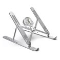 thumbnail image 1 of Aluminum Alloy Laptop Holder Stand Adjustable Foldable Portable for Notebook, 1 of 6