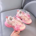 thumbnail image 7 of Lixiuxyad Girls' Lightweight Foam Sole Sneakers For Kids Cushioned Arch Support Casual Running Shoes For Girls（12M 6Y） Strap Athletic Shoes Sizes 12(Little Kid 5.5-6 Years), 7 of 7