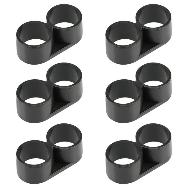 Unique Bargains Drip Pipe End Closure Cap 16PE Hose Plug Connector for Garden Agricultural Irrigation System Plastic 20pcs