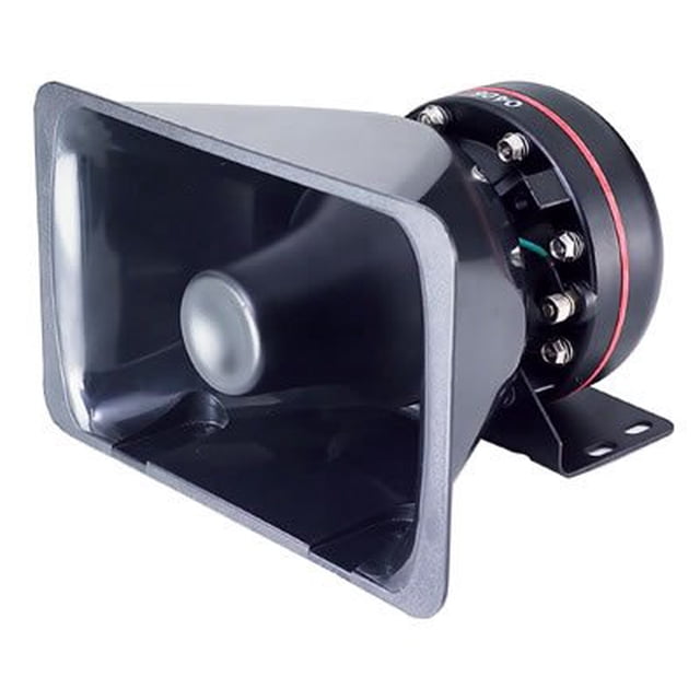 Sirena Parlante Ledqusa Mocking 100W Resistente al Clima 12V