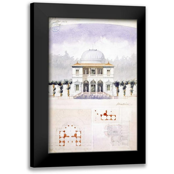 Postolle, Victor 11x14 Black Modern Framed Museum Art Print Titled - Art Conservatory
