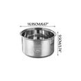 thumbnail image 3 of EGNMCR Stainless Steel Inner Pot For Multifunctional Rice Cookers. A Replacement Option That Swaps Out Your Old Pot Liner products, 3 of 5