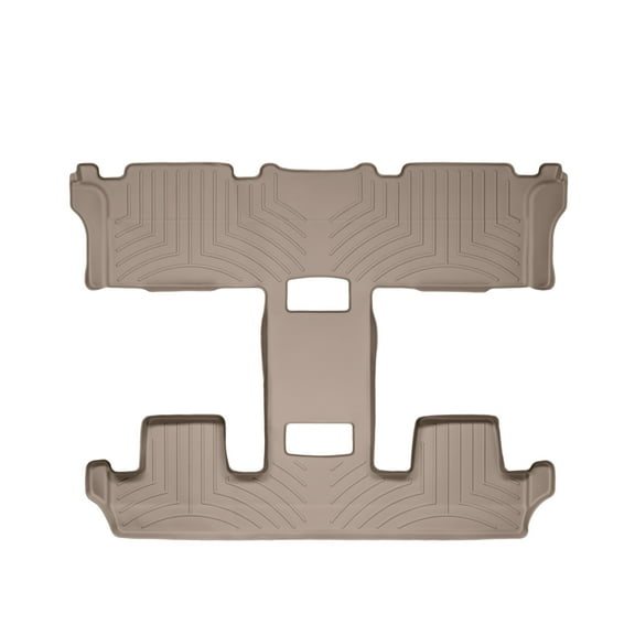 WeatherTech Custom Fit FloorLiners compatible with 2011-2017 Nissan Quest - One piece - 2nd and 3rd row coverage, Tan
