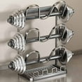 thumbnail image 4 of Kitchen Lid Storage Rack With Tray Lid Organizer Rack For Counter U Shaped Lid Holder Steel Spoon Stand While Cooking Space, 4 of 7