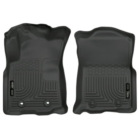 Husky Liners Weatherbeater Series Front Floor Liners Black Front Row