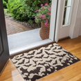 thumbnail image 2 of Happy Halloween Non Slip Washable Door Mat Spider Bat Welcome Mat Friendly for Door Kitchen Bathroom Bedroom Crystal Velvet 30x17 Inches, 2 of 7