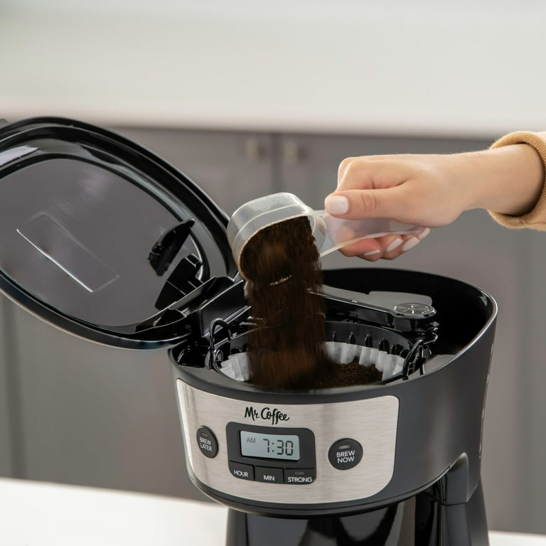 Mr. Coffee 12-Cup Drip Pot Programmable Coffee Maker with Auto