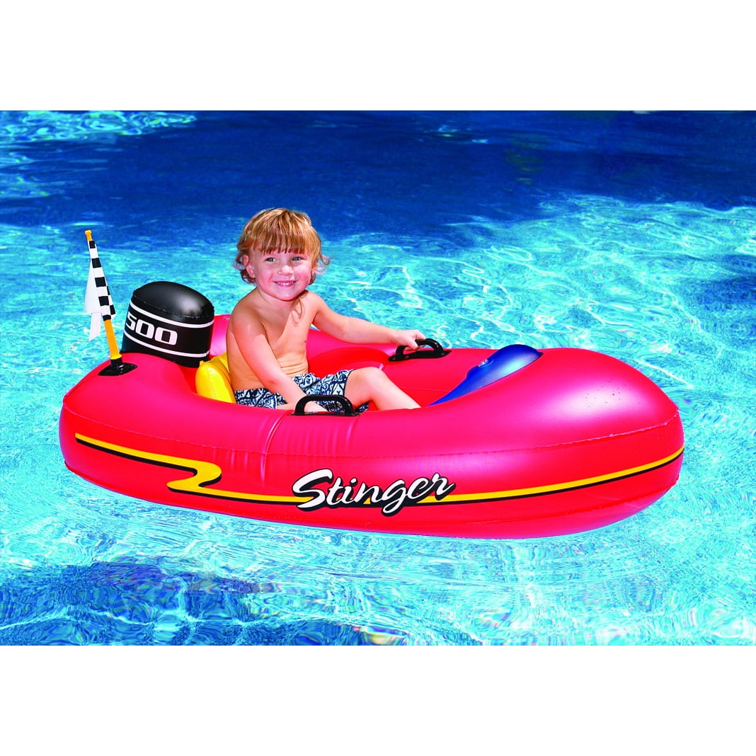 inflatable boat pool toy
