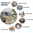 thumbnail image 6 of Throw Blanket for Couch Soft Fleece Flannel Blankets Cozy Lightweight Blanket for Home Sofa Living Room Bed Throws 40" x 60", 6 of 9