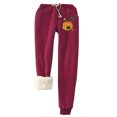 thumbnail image 1 of Womens' Warm Legging Tummy Control Printed Leggings With Elastic Drawstring Pockets And Thick Insulation Pants On Clearance, 1 of 7