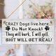 thumbnail image 2 of Colgante de Navidad YONGSHENG Crazy Dogs Live Here, 2 of 5
