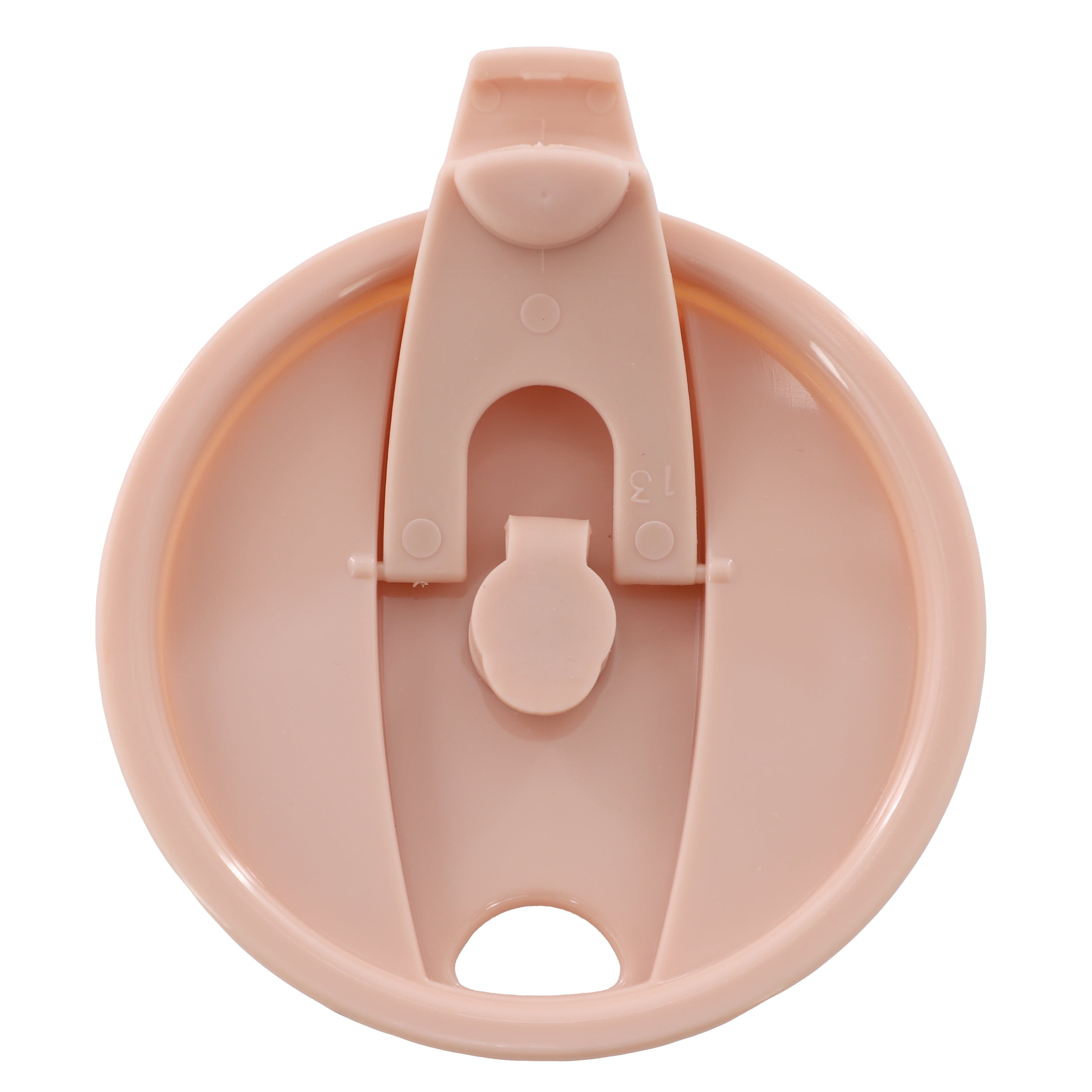 Mr. Coffee Sip Savvy 4 Piece 15 Ounce Silicone Sleeve Glass Cup Set w/ Lid and Straw in Pink