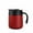 Red, variant on 12 OZ Coffee Travel Mug Cup Stainless Steel Insulated Tumbler Handle Splash Proof Lid Straw Opening Double Wall Vacuum for Hot Cold Drinks, Ice, Tea, Camping