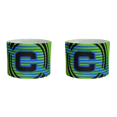 thumbnail image 1 of Brazalete elástico de capitán de fútbol de fuerte adherencia para entrenamiento de equipos de fútbol verde, 1 of 2