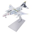 thumbnail image 3 of Modelo de avión de combate a escala 1:100, juguete de avión de aleación fundido a presión, modelo de avión de simulación con soporte de exhibición., 3 of 14