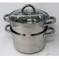 thumbnail image 1 of Sedona Stainless Steel 4 Quart Multi Cooker Pot W/Lid (Unboxed), 1 of 2