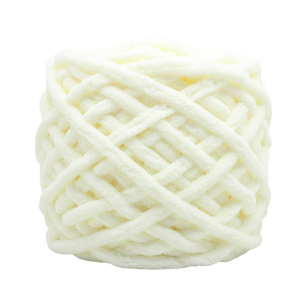 Hilo grueso de barra de hielo tejido a mano, ovillo de hilo de bufanda de degradado, crochet DIY A