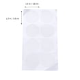 thumbnail image 2 of FOMIYES Non-Slip Bathtub Stickers, White Peva Adhesive for Bath Safety 32Pcs, 2 of 8