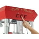 thumbnail image 1 of Máquina para hacer palomitas de maíz VEVOR, máquina para hacer palomitas de maíz para encimera de 8 Oz, 850 W, 48 tazas, color rojo, 1 of 9