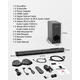 thumbnail image 2 of ULTIMEA Sound Bar para TV Inteligente con Subwoofer, 2 of 8