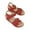 Red, variant on Utoimkio Casual Wedge Sandals for Women Summer Open Toe Roman Breathable Beach Sandals for Women Platform Wedge Sandals Ladies Slippers Shoes
