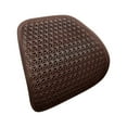 thumbnail image 3 of Soporte lumbar para coche, cojín de soporte lumbar de seda helada con gel de panal de verano, soporte de cintura para conducir en verano, respaldo de asiento transpirable y ventilado Akmoler, 3 of 8