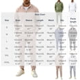 thumbnail image 3 of LYSMORA 2026 Men's Waffle Knit Zip Jacket Cuffed Pants Tracksuit, Stand Collar Loose Fit Casual Daily Outfit Set, 3 of 6