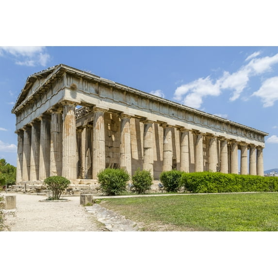 24x36 gallery poster, Temple of Hephaestus on the Agoraios Kolonos Hill (Athens, Greece), circa 449 BC