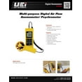 thumbnail image 5 of UEI Digital Airflow Meter & Vane Anemometer with Relative Humidity, 5 of 6