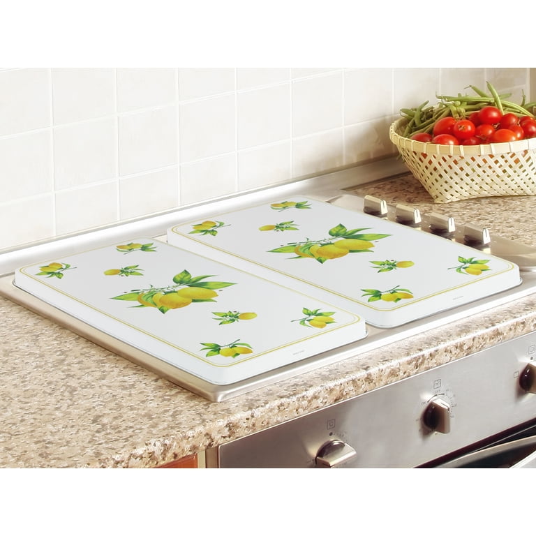 Reston Lloyd, Rectangular Stovetop Burner Cover Set of 2, 19.75