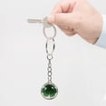 thumbnail image 2 of Miangastore Key Ring Decor Metal Four Leaf Key Charms Gifting Occasions 3Pcs 3.14X0.79X0.79in, 2 of 9