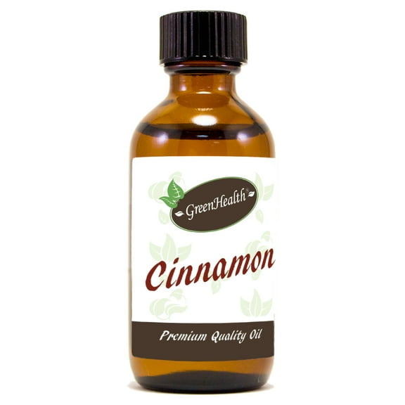 Cinnamon Bark (Nature Identical) Oil - 2 fl oz - Amber Glass Bottle w/ Cap  - GreenHealth