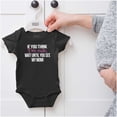 thumbnail image 5 of Im Cute Wait Til You See My Mom Bodysuit Jumper Girls Infant Baby Brisco Brands 18M, 5 of 6
