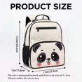 thumbnail image 7 of KUIFORTI Cute Panda Toddler Backpack Girls Boys Kids School Bag with Front Pockets Adjustable Straps Soft for Preschool Kindergarten Back to School Gifts, 7 of 7