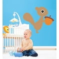 thumbnail image 2 of Wallhogs Bui Squirrel Cutout Wall Decal, 2 of 2