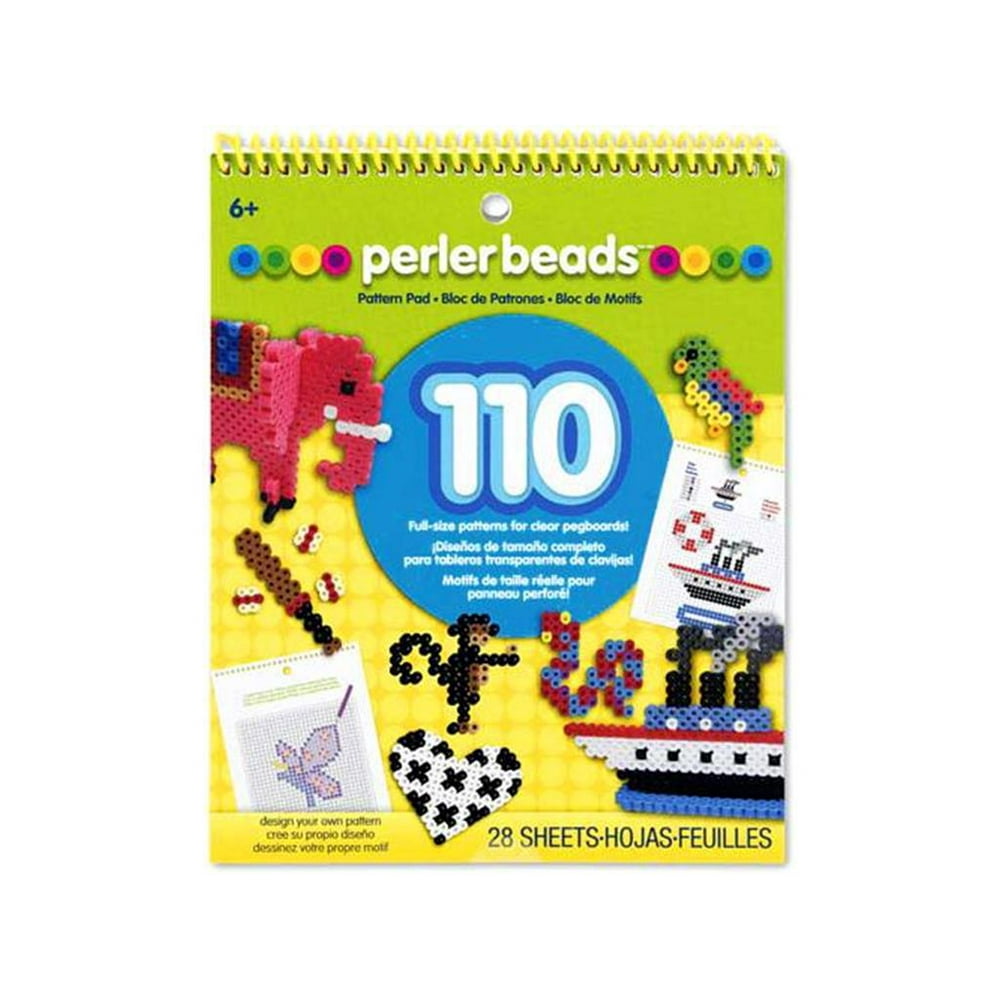 Perler Fused Bead Pattern Pad Volume 1, 110 Patterns