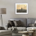 thumbnail image 2 of Stupell Industries NYC Skyline with Clouds Gray Framed Print Under Glass design by LSR Creative Studio, 17 x 21, 2 of 10