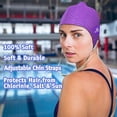 thumbnail image 6 of Water Gear 34500 Bubble Swim Caps-Purple Medium, 6 of 7