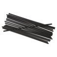 thumbnail image 1 of Boardwalk STRU525B10 Unwrapped Single-Tube Stir-Straws, Black, 1 of 1