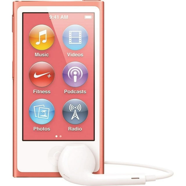 Apple 7th Generation 16GB iPod Nano Pink, Brand New Retail Packaging!